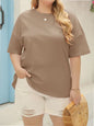Womens Fashion Workout T Shirts Plus Size Tops Summer Clothes Short Sleeve Spring Tee