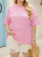 Womens Fashion Workout T Shirts Plus Size Tops Summer Clothes Short Sleeve Spring Tee